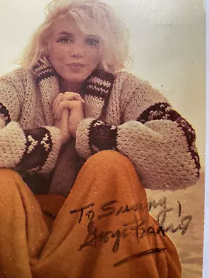 Vintage Marilyn Monroe Hand Signed George Barris Autographed Picture Of  Marilyn • $425