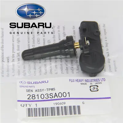 $24.50 • Buy New ONE TPMS Tire Air Pressure Sensor 28103SA001 For Subaru WRX Outback Impreza
