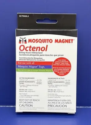 Mosquito Magnet (3 Pack) Outdoor Biting Insect Attractant Octenol Refill • $22.99