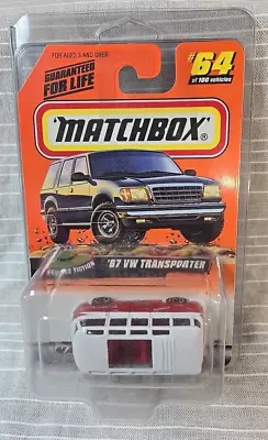 Matchbox 1998 Red '67 VW Transporter Science Fiction #64~ Package ERROR- On Side • $36.99