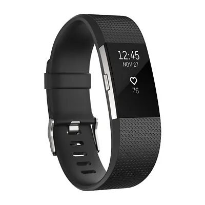 StrapsCo Silicone Replacement Strap Band For Fitbit Charge 2 • $17.11