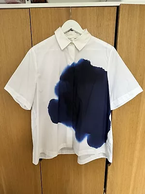 COS Oversized Short Sleeve Women’s Shirt Size 40 Large • £4.99