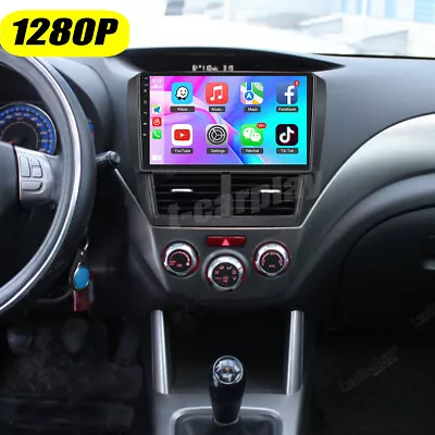 CarPlay For 2008-2012 Subaru Forester Android 12 Apple Car Stereo Radio GPS Cam • $117.99