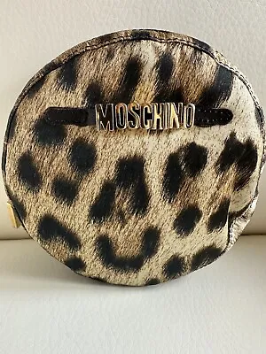 Moschino Leopard Small Round Bag • $60