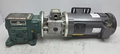 Baldor CDP3440 3/4 Hp Motor Kebco 07.10.670 Brake Tigear 791612AW 175-30 Reducer • $699.99