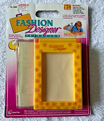 Vintage Fashion Designer Plates By Lanard Toys 1993 Complete In Original Package • $22