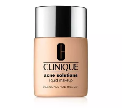 Clinique Acne Solutions Liquid Makeup CN 52 NEUTRAL - 1 Oz / 30 Ml • $34.95