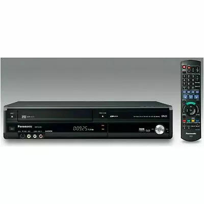 Panasonic DMR-EX99EB-K 250GB HDD/DVD/VHS/SD Combi Recorder Multi Region+ 4K HDMI • £699.99