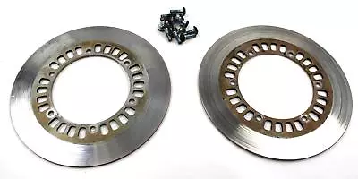 1985 Yamaha Virago 700 Xv700 Front Left Right Brake Rotors Discs With Bolts • $44.25