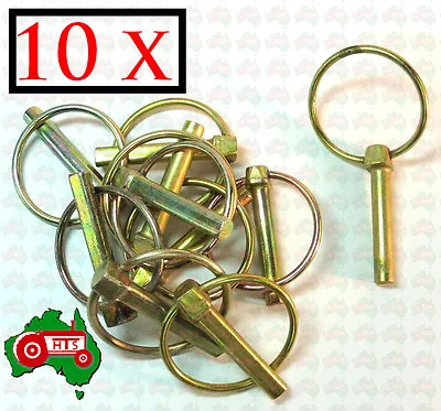 10 X 8 Mm 5/16  Lynch Linch Pin Locking Tractor Implement Trailer Caravan • $18