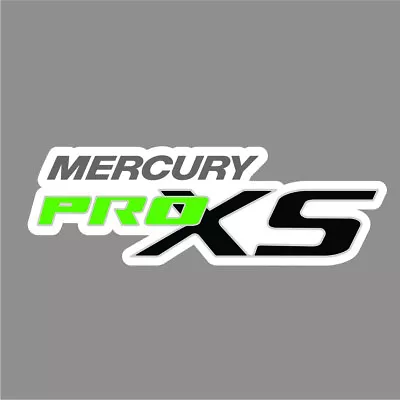 Mercury Pro XS Lime Green Carpet Graphic Decal Sticker For Fishing Bass Boats • $11.99