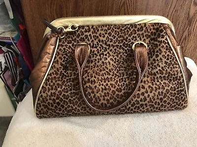 Very Nice  Pre Owned Leopard Print Hand Bag Mint Condition • $15