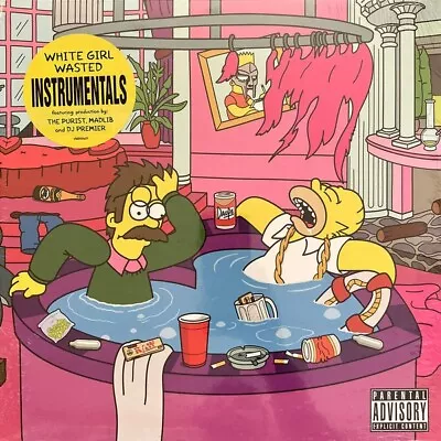 WHITE GIRL WASTED Instrumentals Yellow Vinyl LP X/120 NEW SEALED RARE Mf Doom • $125