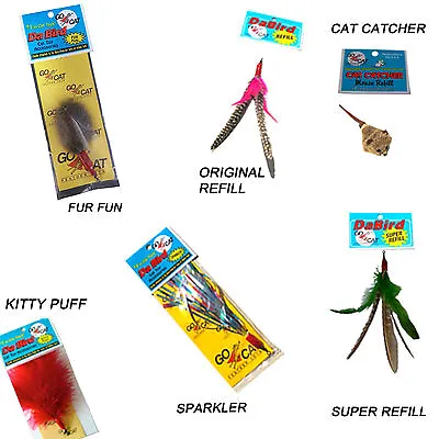 Go Cat Refills-Puff Super Original Fur Sparkler Mouse Rat Bee Fish Wild • $6.59