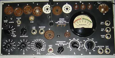 $100 • Buy Vintage I-177, A, B Tube Tester Calibration Service