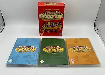 Carry On - The Complete Collection (Box Set) (DVD 2013) VGC!! • £24.99