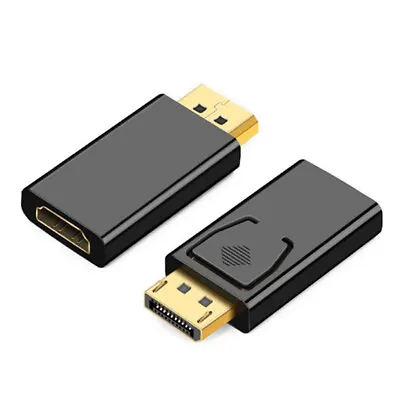 £1.70 • Buy Display Port To HDMI Displayport DP HDMI Cable Adapter Video Cord HDTV PC S0