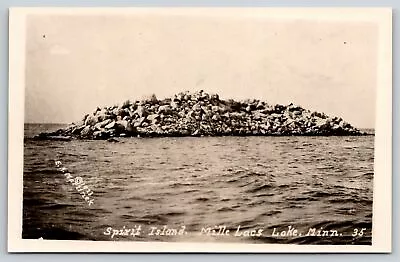 Onamia MN~Spirit Island~Mille Lacs Lake~Natl Wildlife Refuge~RPPC~Real Photo PC • $4.20