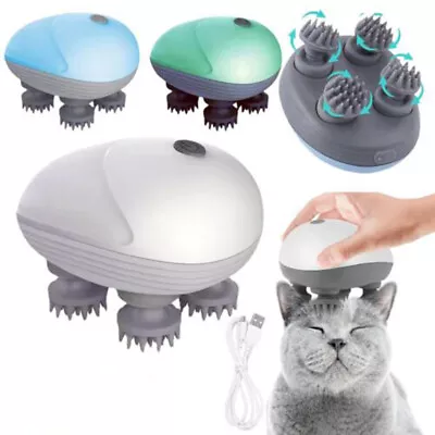 Electric Cat Massager Body Care Health Care Shoulder Neck Deep Tissue Relaxation • £14.49