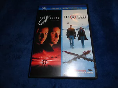 The X-Files Double Feature (Fight The Future & I Want To Believe) DVD OOP RARE • $14.99