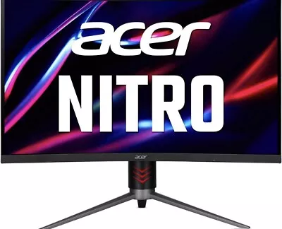 Acer Nitro 32” 1000R Curved 2560x1440P 2K 240hz Refresh Rate Upto 0.5ms Response • $120