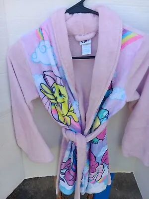 My Little Pony Girls Bathrobe Robe Sz Small 30  Very Soft Belt • $4.99