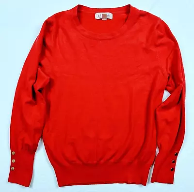 Philosophy Republic Crew Neck Sweater Red Womens Size Large • $30