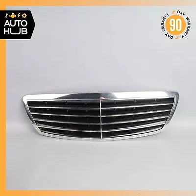 03-06 Mercedes W220 S55 AMG S600 Radiator Hood Center Grill Grille OEM • $66.40