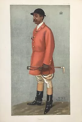 Original Vanity Fair Print 1899 ‘Serlby’ Viscount Galway - Hunters • £16.99