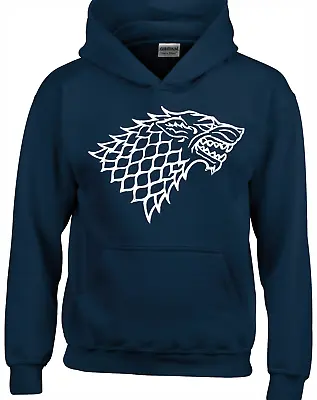 Direwolf Hoody Hoodie Game Of Snow King Of Thrones Jon North Khaleesi Printed • £16.99