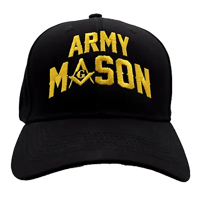 Army Mason Arch Hat - Black • $17.99