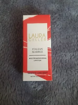 🌿Italian Marble Lipstick In Peach Bellini By Laura Geller 3.4g New & Boxed • £10.55