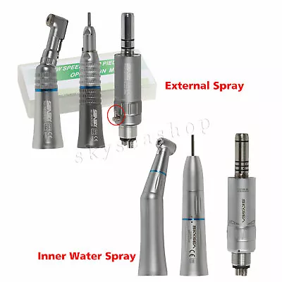 NSK Style Dental Internal/External Spray Low Speed Contra Angle Air Motor 4H C'u • $16.99