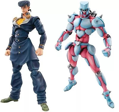 F351 JoJo's Bizarre Adventure Super Action Statue Figure Crazy Higashikata S.A.S • $9.99