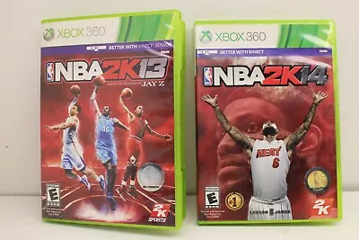 Nba 2k13 And Nba 2k14 Both Complete With Manual • $11.87