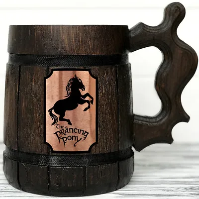 £28.23 • Buy Prancing Pony Mug. Hobbit Mug. Lord Of The Rings Gift. Tankard Beer Stein K95