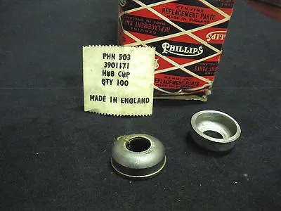 Vintage RALEIGH - PHILLIPS Bicycle Bike 1 Pair Cones Cups For Rear Hub NOS 1960s • $8.57
