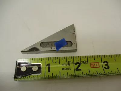 30° Degree Angle Vee Block Plate 2-1/8  X 1-1/4  X 1/4  Thick 30 Degrees VG • $8.97