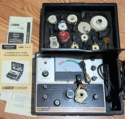 B&k Precision Tube Tester/rejuvenator 470 • $60