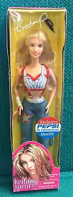 Vintage : BRITNEY SPEARS  Pepsi  TV COMMERCIAL Possible DOLL @ Play Along 2001 • $84.92