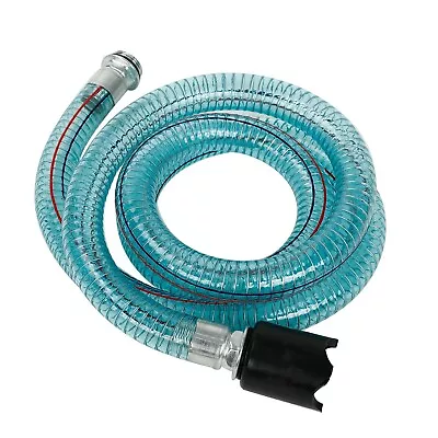 1 Inch Suction Hose For Fuel Transfer Pump With Threaded Couplings Oil Diesel Ke • $23.99