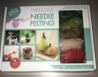 Fabulous Needle Felting KitApple & Pear ProjectNever Been Opened • £8