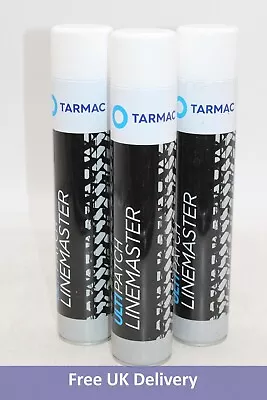 Tarmac 750ml Ulti-patch Linemaster White Spray Paint • £19.95