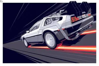 Back To The Future REG. Edition Poster Art Print By Mondo Artist Craig Drake • $149.99