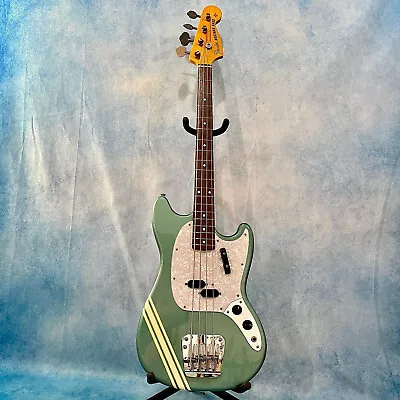 Fender Mustang Competition Bass 2010 Ocean Turquoise Metallic - Japan • $1999