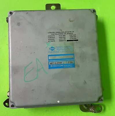 NISSAN  INFINITI  ECM  ECU MEC12-033R MEC12033R  Warranty • $89.99