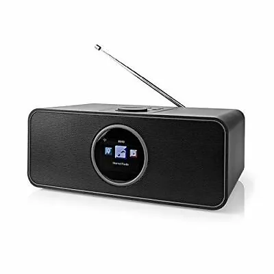 42W Wifi Internet FM Radio Tuner Aux Remote Alarm Clock Audio Music Media Player • £64.92