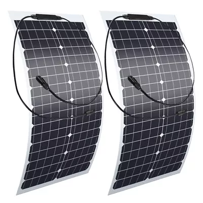 200W Flexible Solar Panel 12v Battery Charge Power Portable Mono Camping Home RV • $59.99