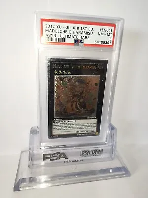 Madolche Queen Tiaramisu Abyr-en048 - 1st Ed - PSA 8 - Ultimate Rare Yu-Gi-Oh! • $285.96