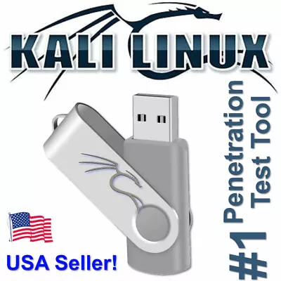 Kali Linux 2024.1 Bootable Live/Install USB PRO Level Hacking Tools 64bit • $14.99